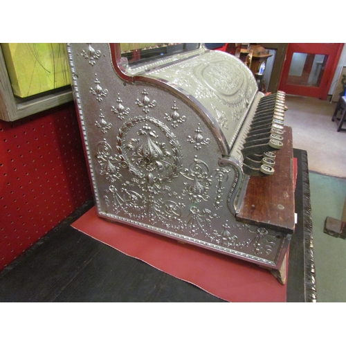 4219 - A National Cash Register model 357, serial No. 1519367 (dates to 1916). Nickel plated case (Dolphin ... 