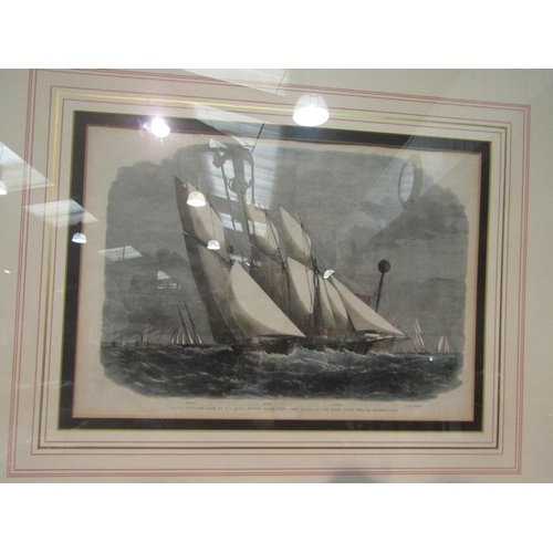 4402 - An engraving by C. Rosenburg taken from the original painting by W.J. Huggins entitled 