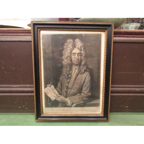 4278 - A period print entitled Mr William Penkethman, Sworn Comedian to Queen of Great Britain, J. Smith Fe... 