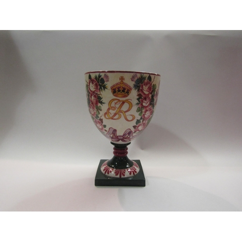 4282 - A Wemyss T. Goode & Co. 1980 Centenary Commemorative goblet, 127/500, boxed, 19cm tall