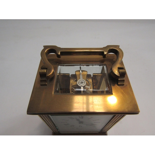 4359 - An F.W Benson London carriage clock