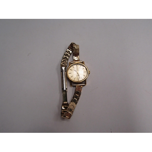 4391 - An Omega wristwatch, boxed with paperwork