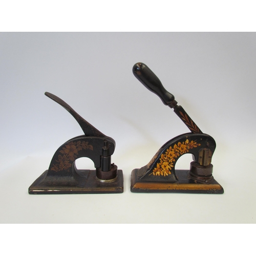 1345 - Two Victorian letter presses