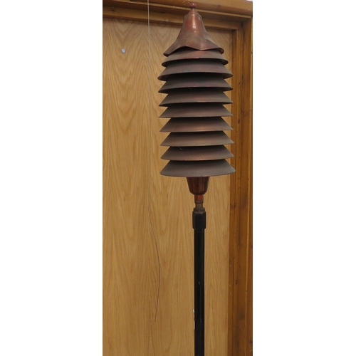 2041 - Circa 1920's A.F. Berry SunRay floor lamp/heater manufactured by Sunray Tricity, London with label t... 