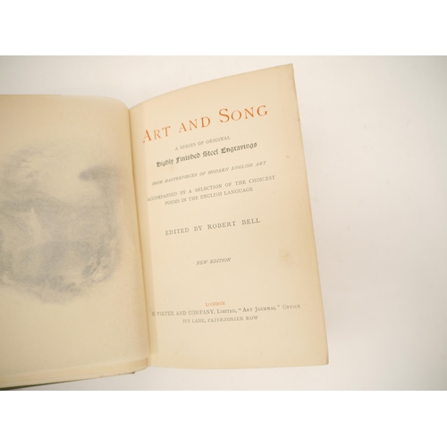6080 - (J.M.W. Turner, John Martin, Thomas Stothard & others (illustrated); Robert Bell (edited): 'Art and ... 