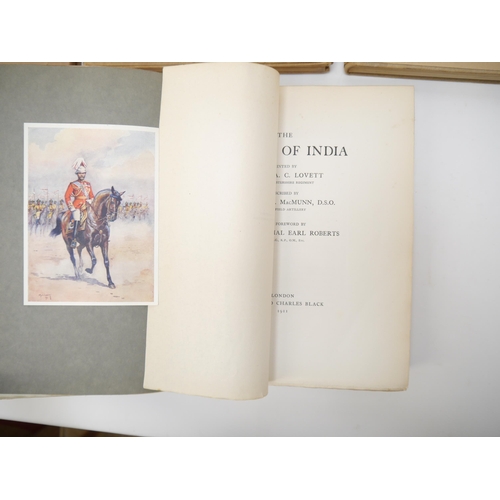 6317 - (India, Military, Hunting, Field Sports), Major A.C. Lovett (illustrated); Major G.F. MacMunn: 'The ... 