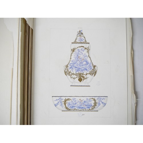 6075 - (Ceramics), Édouard Garnier: 'The Soft Porcelain of Sèvres, With An Historical Introduction', London... 