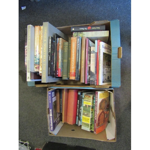1203 - Two boxes of books including architecture