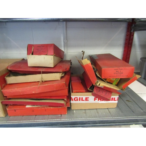 1209 - A collection of boxed Hornby '0' gauge model railway including sets, rolling stock, track and access... 