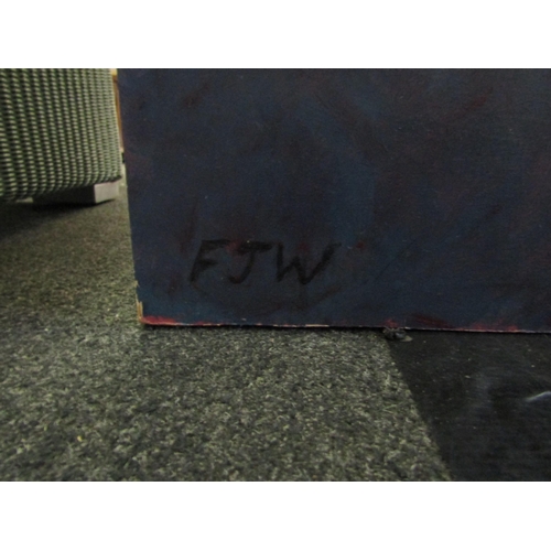 1227 - An oil on board 