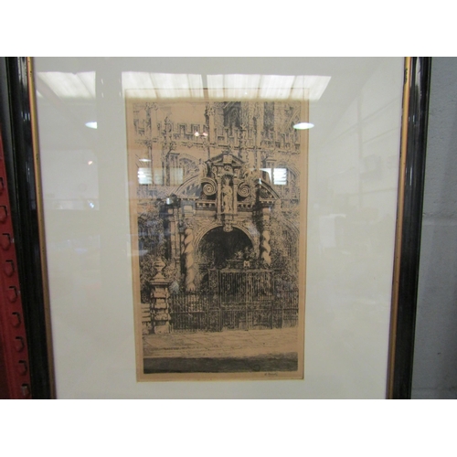 1228 - Four various framed and glazed watercolours including Mary E Galsworthy view of Sheringham boat ship... 