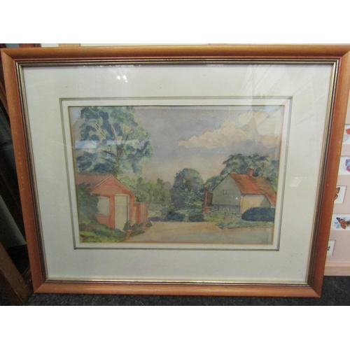 1237 - RYAN: Acrylic on board of running hares.  Signed lower right.  Framed.  19.5cm x 50cm image size.  A... 