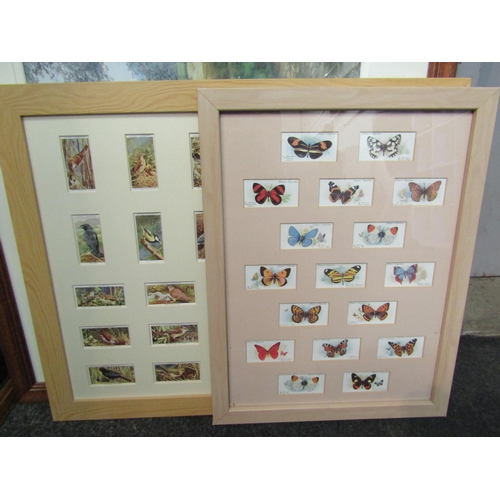 1237 - RYAN: Acrylic on board of running hares.  Signed lower right.  Framed.  19.5cm x 50cm image size.  A... 