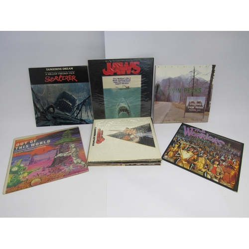 7092 - A collection of soundtrack and sound effects LP's to include Angelo Badalamenti 'Music From Twin Pea... 