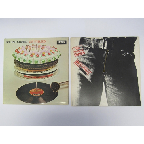 7062 - THE ROLLING STONES: Two LP's to include 'Let It Bleed' UK stereo pressing with poster and original p... 