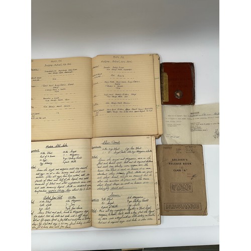 9117 - A quantity of ephemera relating to 6212536 PTE. A.J.G. Mills, Army Catering Corps including soldier'... 