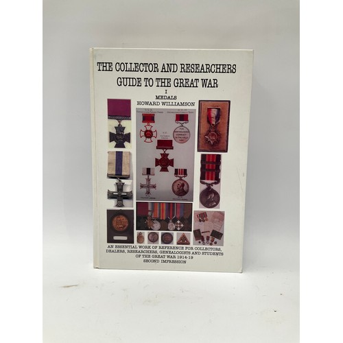 9137 - A single volume 'The Collector and Researchers Guide to the Great War Volume I Medals', by Howard Wi... 