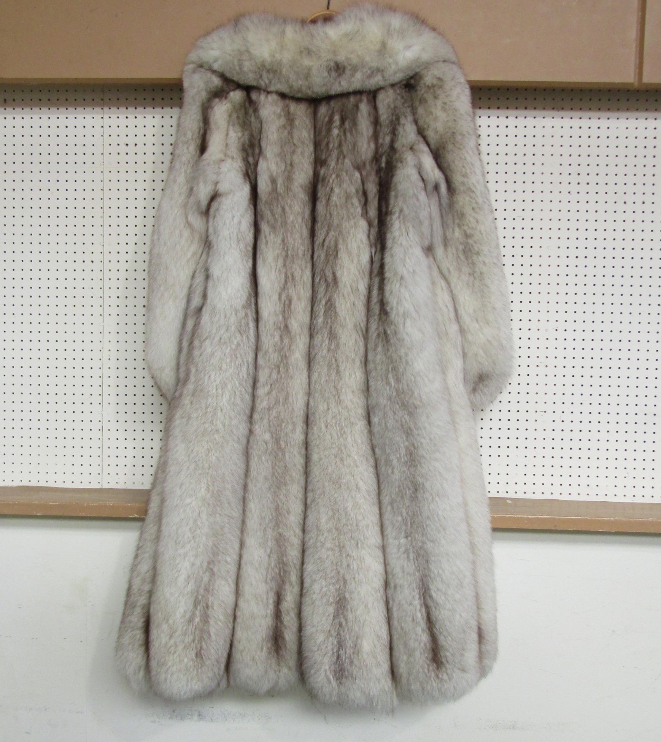 Sold at Auction: VINTAGE SHAWL COLLAR MINK FUR COAT