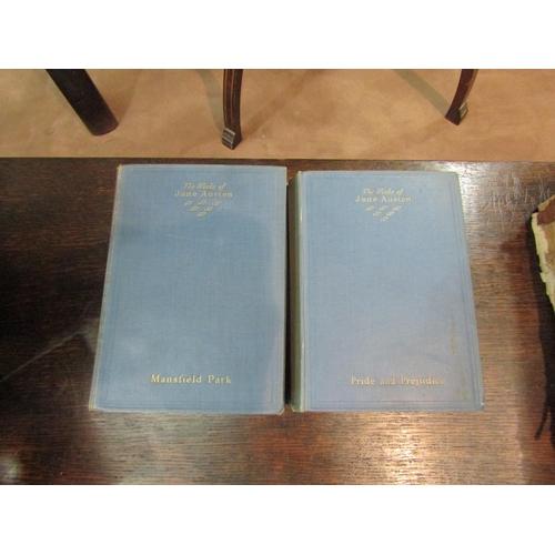 4190 - Jane Austen's Works, Adelphi edition, six volumes, (vols. 1-6), (nd), circa 1930, 6 volumes, uniform... 