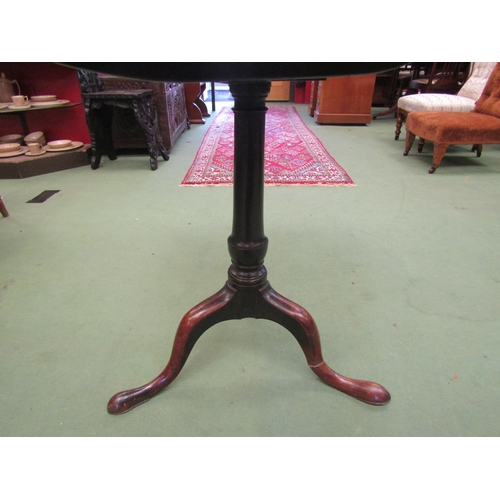 4159 - A mahogany tripod table, 70cm tall x 68cm diameter