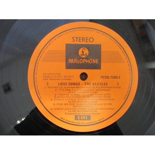 7155 - THE BEATLES:  A collection of LP's to include 'Please Please Me' early mono repress (PMC 1202, x2 co... 