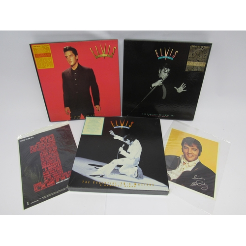7084 - ELVIS PRESLEY: Three 5 x CD box set sets to include 'The King Of Rock N Roll' with booklet and full ... 