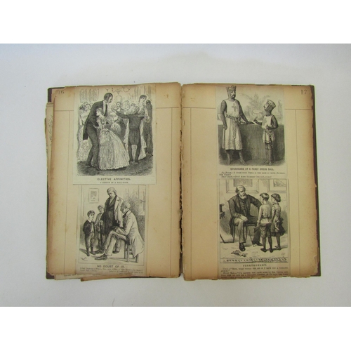 1360 - An album of mixed cigarette card sets together with a scrap book (2)    (Group)