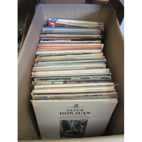 1479 - A box of assorted classical music vinyl LP's