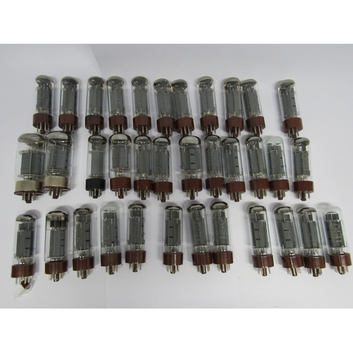 7355 - A collection of thirty-five Svetlana (Russia) amplifier valves /  tubes, including EL34, 6550c and 6... 