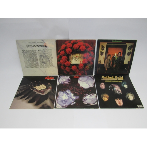 7133 - THE STRANGLERS: Five LPs to include 'No More Heroes' (UAG 30200), 'Stranglers IV (Rattus Norvegicus)... 