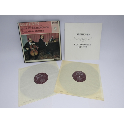 7122 - Classical- Beethoven-Mstislav Rostropovich-Sviatoslav Richter 'The Complete Sonatas For Piano And Ce... 