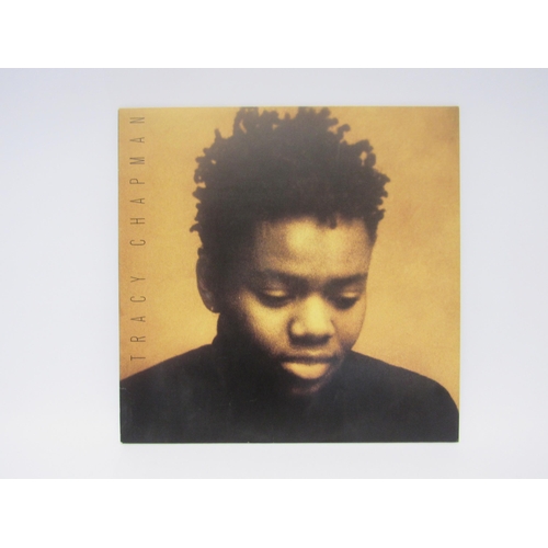 7150 - TRACY CHAPMAN: 'Tracy Chapman' LP with printed lyric inner (Elektra EKT 44, vinyl VG, sleeve VG+)