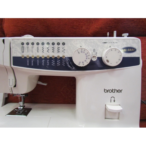 1163 - A Brother XL-5021 electric sewing machine                   (R) £20