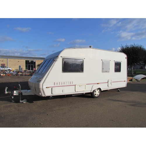 3484 - An ABI Manhattan 490/5 caravan (keys in office)