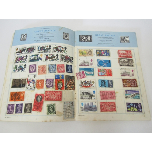 1264 - Four stamp albums of various World contents