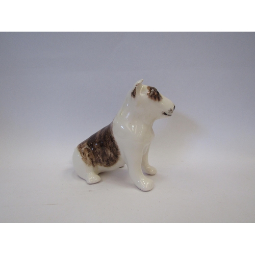 1317 - A Winstanley figure of a Terrier, 13cm tall