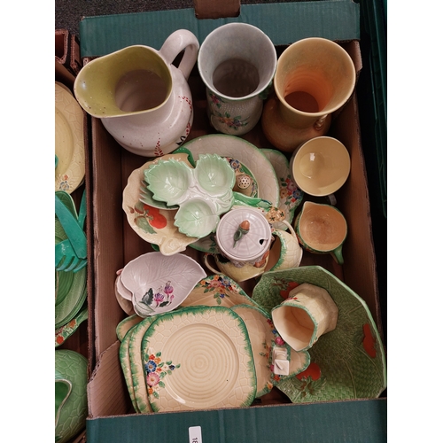 1480 - Two boxes of Crown Devon ceramics