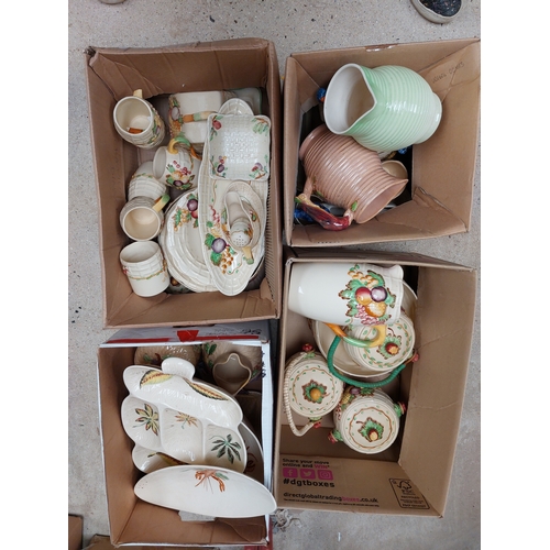 1439 - Four boxes of Shorter & Sons ceramics