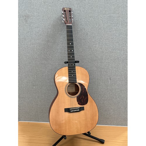 7109 - A Martin & Co., 000-16 SGT 12 fret auditorium acoustic guitar, original fitted hard cas