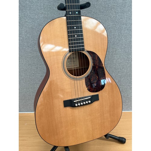 7109 - A Martin & Co., 000-16 SGT 12 fret auditorium acoustic guitar, original fitted hard cas