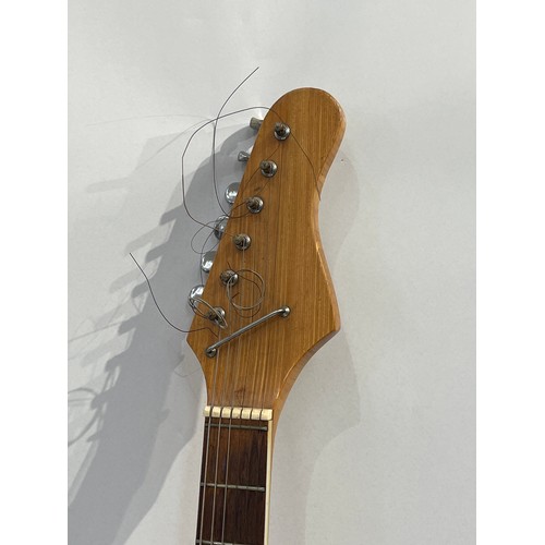 7079 - A 1960's Teisco EG4-T Hertiecaster electric guitar, sunburst body, made in Japan