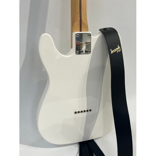 7090 - A 2018 Fender Player Telecaster, made in Mexico (MIM) in Polar White, serial number MX18084974, with... 