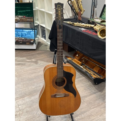 7098 - A 1970’s EKO Ranger 6 string acoustic guitar