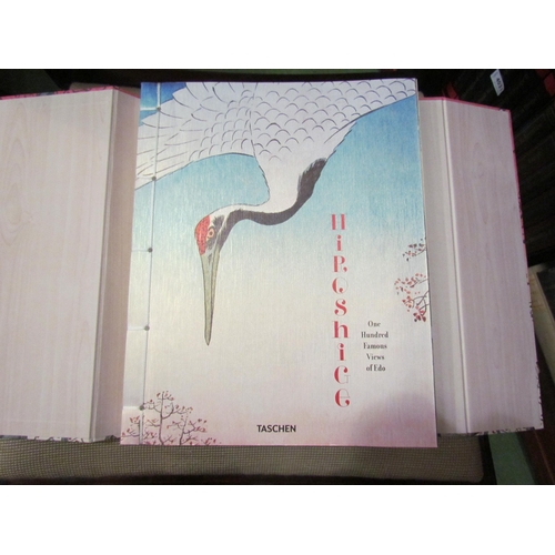 4027 - Three volumes including Hiroshige, One Hundred Famous View of Edo (hardcover), Hiroshige Prints & Dr... 