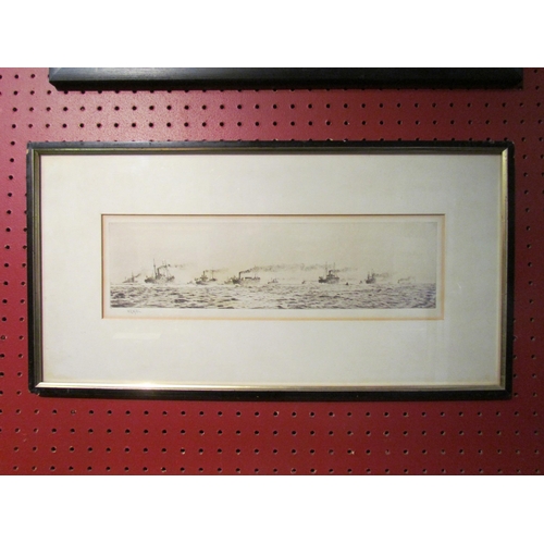 4075 - A William Wyllie (1851-1931) pencil signed etching titled 