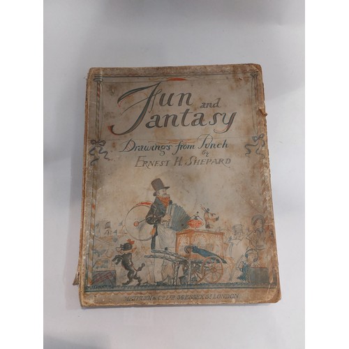 4036 - FUN AND FANTASY: A book of Drawings from Punch circa 1927 a/f