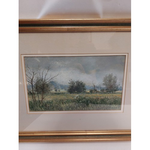 4099 - LYNETTE SINGERS (British, 20th century) two pastels titled 