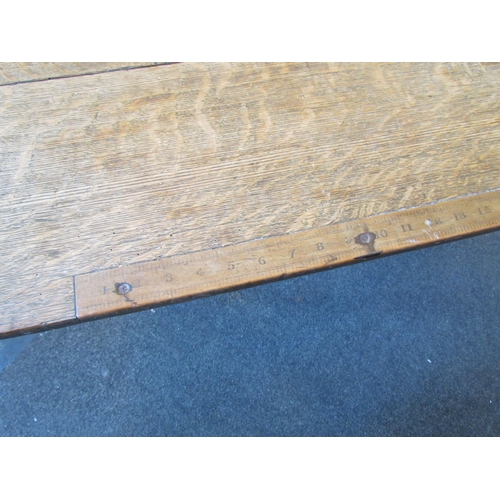 1023 - A 19th Century tailor's table, a/f, 73cm tall x 114cm long x 113cm wide