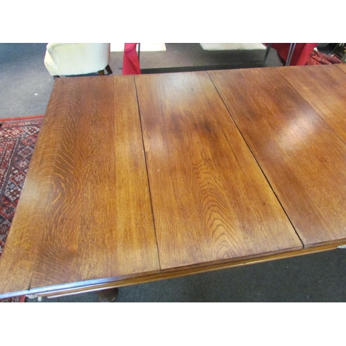 1136 - An E.J Riley Ltd. three quarter size slate based snooker / dining table with five leaves, model A718... 