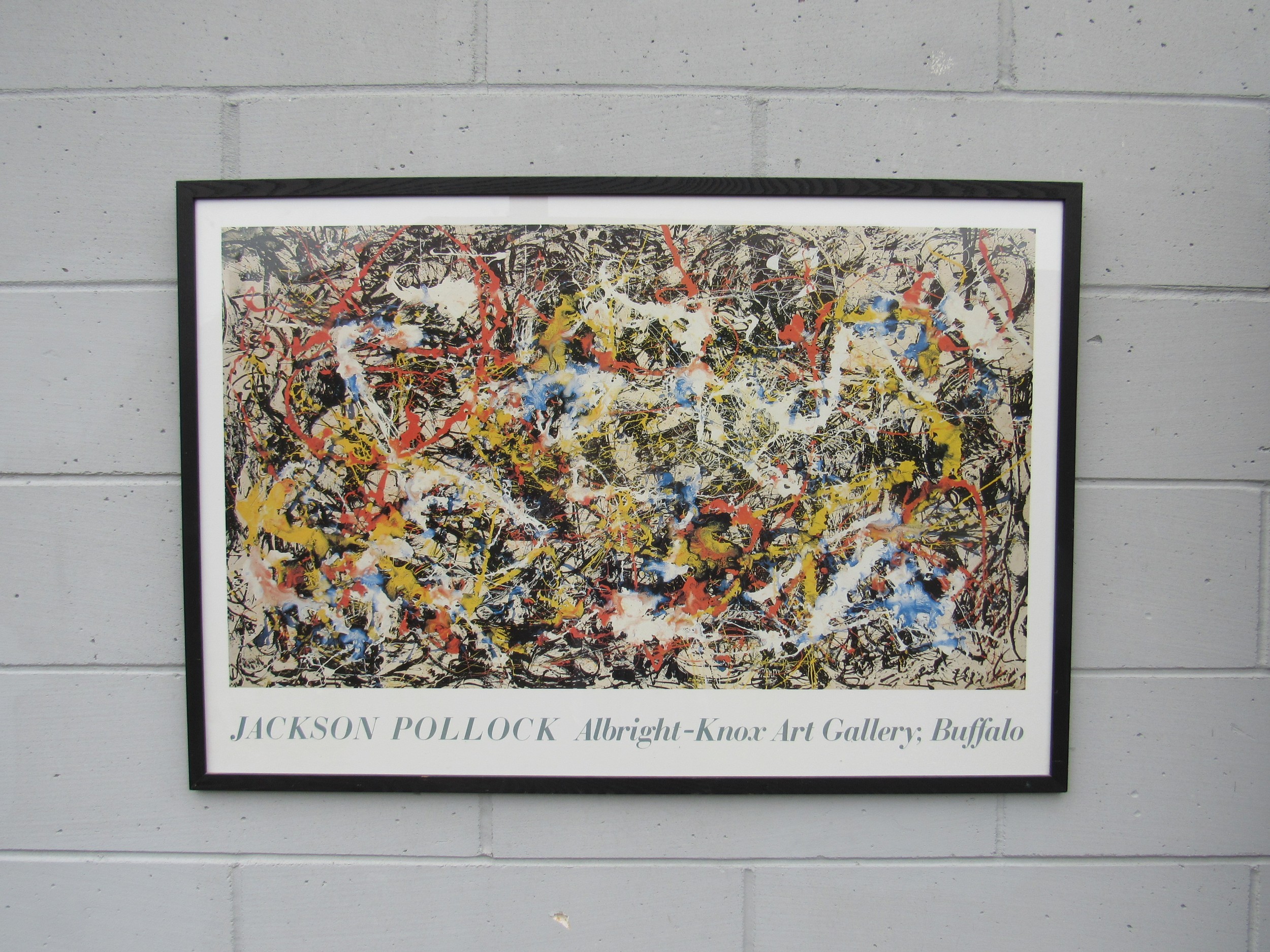 A Jackson Pollock (1912-1956) 'Convergence' exhibition A Jackson Pollock (1912-1956) 'Convergence' exhibition